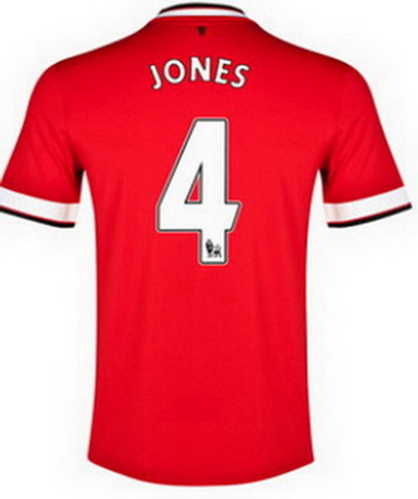 Camiseta JONES del Manchester United Primera 2014-2015 baratas
